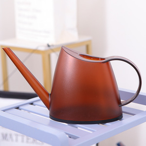บัวรดน้ำพลาสติกทรงรีฝ้าใสทนทานสำหรับทำสวนกลางแจ้ง - Product Image 4