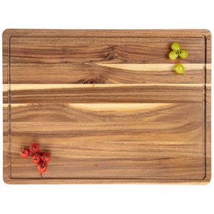 Acacia <b>Wood</b> Cutting Board 60.96 x 45.72 x 3.05 Cm Rectangle Chopping <b>Block</b> For Kitchen Use - Product Image 1
