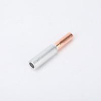 Tubo de conexión bimetálico de cobre y aluminio GTL/conector medio/conectores de terminal de crimpado de cable bimetálico