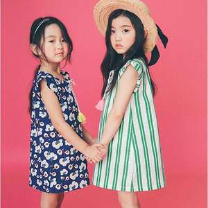 חם מכירה בד אלי סאב ירוק ולבן שמלת אנרקלי לבנות - Product Image 3