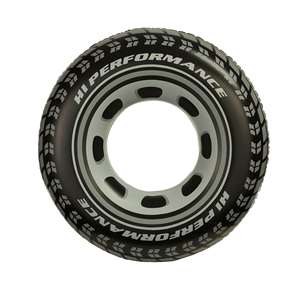 En stock 90cm LGM Gonflable <span class=keywords><strong>Roue</strong></span> Forme Anneaux De Natation Pvc Radeau Piscine Gonflable <span class=keywords><strong>Tube</strong></span> De Bain pour Piscine D'été - Product Image 4