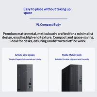 Para PoXiao 6X, Nueva PC de Escritorio Empresarial (Core I7-14700, 16GB DDR5, 1TB SSD, Chasis Compacto, Windows 10)