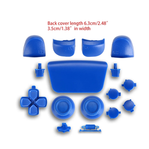 Conjunto de botão para reparo de ps5, conjunto de substituição com teclas abxy para controle de ps5, d-pad <span class=keywords><strong>r1</strong></span> <span class=keywords><strong>l1</strong></span> <span class=keywords><strong>r2</strong></span> - Product Image 6