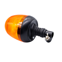 Feu de positionnement LED clignotant automatique 12-24V, ampoule H1, capot en PC, fixation magnétique, connecteur allume-cigare