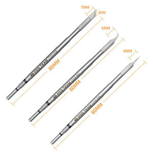 Puntas de Soldadura Universales OSS Team T210 para Estación de Soldadura <span class=keywords><strong>C210</strong></span>, Núcleo Calefactor, Punta Recta, Herramienta de Doblado - Product Image 1