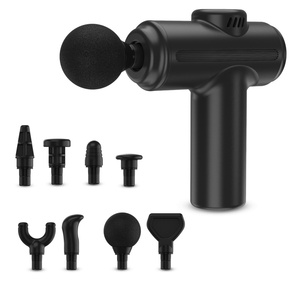Mini pistolet de massage électrique intelligent et portable, vibrant et chauffant, pour relaxation des fascias, adapté à la poche, pour le corps et la tête - Product Image 1