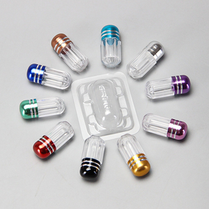 Flacon vide en plastique miniature de haute qualité avec blister en plastique - Product Image 2