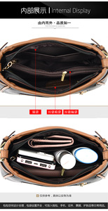 Nuevo Bolso Mensajero de Lujo para Mujer, Bolso de Hombro de Cuero de Diseño, a la Moda - Product Image 6