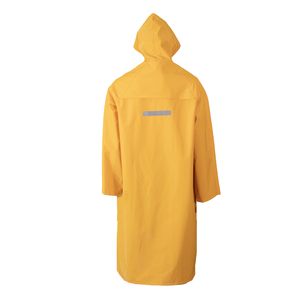 Impermeable <span class=keywords><strong>de</strong></span> Alta Calidad, Chaqueta <span class=keywords><strong>de</strong></span> Lluvia Larga <span class=keywords><strong>de</strong></span> PVC y Poliéster para <span class=keywords><strong>Trabajadores</strong></span> Industriales, Resistente y Transpirable - Product Image 5