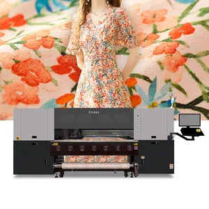 Tessile diretta stampante stampa digitale CD-2000 2m Stampante di grande formato Digitale cintura di cotone stampante tessuto digitale