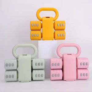 CZFIT Adjustable Women's Home Fitness Kettlebell <b>Dumbbell</b> Two-In-One Training Equipment for <b>Weight</b> Training - Product Image 1