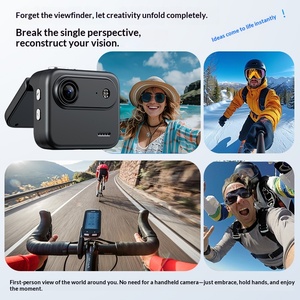 Videocamera Sportiva 4K Y360 per Esterni, Bestseller Transfrontaliero, Mini Telecamera Tascabile con Schermo da 2.0 Pollici, Angolo <span class=keywords><strong>di</strong></span> Visione 140°, Ideale per Vlog - Product Image 2