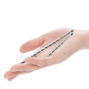 <span class=keywords><strong>6</strong></span>/8 ミリメートルステンレス鋼ペニスプラグ電気ショック尿道刺激装置尿道サウンディングビーズペニスマッサージ杖大人のおもちゃ男性用 - Product Image 4