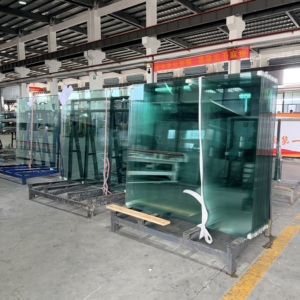 Vidrio templado transparente ordinario de 8 mm, resistente a impactos y explosiones térmicas, plano y curvo, procesable para acristalamiento arquitectónico. - Product Image 2
