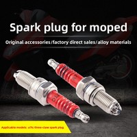 Motosiklet bujisi GY6 scooter bujisi A7TC çok açılı ateşleme modifiyeli 3 tırnaklı A7TC bujisi
