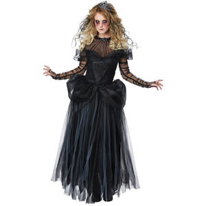 2025 nuevos estilos M-xl <span class=keywords><strong>disfraz</strong></span> de Halloween de gran tamaño <span class=keywords><strong>Zombie</strong></span> Ghost Bride Stage Show Costume - Product Image 2