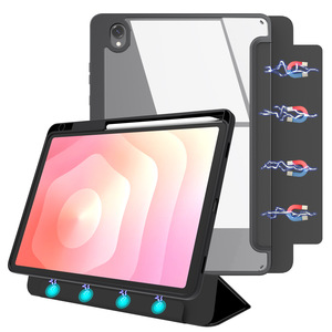 Custodia Protettiva per <span class=keywords><strong>Samsung</strong></span> <span class=keywords><strong>Tab</strong></span> A11 Plus 11 pollici S11 con Porta Penna Magnetico Rimovibile in Acrilico - Product Image 5