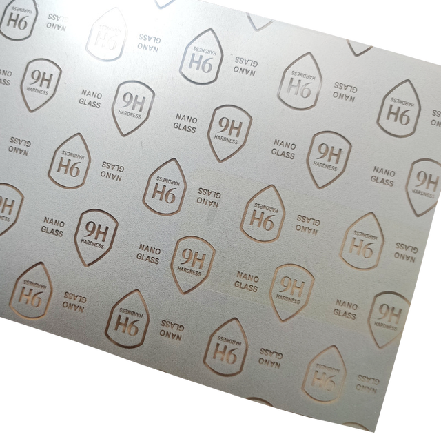 Haowang Factory Professional Custom Size Thickness Anti Shock 9H Nano Glass Pet Mobile Phone Screen Protector Material Sheet