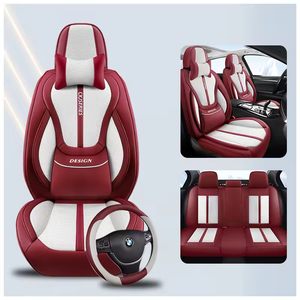 <span class=keywords><strong>Coprisedili</strong></span> Auto in Pelle di Lusso Glide Core, Set Completo 10 Pezzi, Universali per Tutte le Stagioni, Stile Business per <span class=keywords><strong>Sorento</strong></span> - Product Image 3