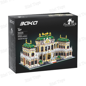 Baka 33221 MOC Idea Street View <span class=keywords><strong>Palazzo</strong></span> di Lusso, Kit di Costruzione Fai-da-Te, Set di Mattoncini per Modellismo - Product Image 1