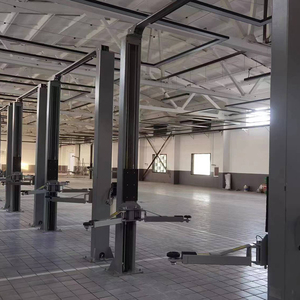 4T lokakarya hidrolik 2 tiang Lift mobil Hoist jembatan angkat garasi mobil 220v 380v - Product Image 3