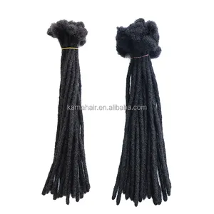 KAMA 100% human hair 0.6cm human hair loc extensions dreadlock rasta