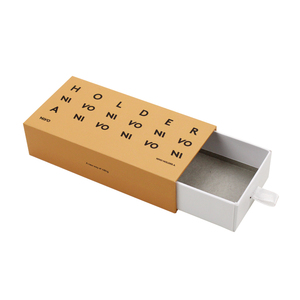 Custom Luxury Rigid <b>Drawer</b> Slide Box, <b>Small</b> Portable Cardboard Gift Packaging with Embossed Logo & Offset Printing - Product Image 1