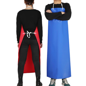 Delantal Impermeable de PVC de 120 cm de Largo y 75 cm de Ancho, Resistente al Aceite, Ropa de Trabajo Industrial para Procesamiento de Mariscos, Unisex para Adultos - Product Image 3