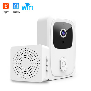 Tuya nhà thông minh HD tầm nhìn ban đêm Video intercom thông minh hình ảnh OLED hiển thị chuông cửa Wifi giám sát từ xa Android hoạt động - Product Image 1