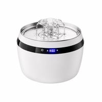 Fontaine à eau pour animaux de compagnie WF320 Smart 2L à température constante, en acier inoxydable 304, pompe sans fil, distributeur automatique d'eau pour chats et chiens