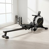 Machine à ramer en fer très vendue, équipement de musculation pour salle de sport intérieure et usage commercial