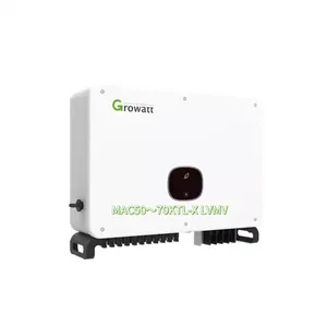 Growatt Mac50 ~ 70Ktl3-X-Mv 50000W 3 phases <span class=keywords><strong>Fronius</strong></span> <span class=keywords><strong>hybride</strong></span> 50Kw onduleur sur réseau pour système solaire - Product Image 1
