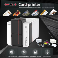 Impresora de Tarjetas de Identificación Evolis Primacy2 Original de Doble Cara, Impresión de Alta Velocidad para Tarjetas de Estudiante, Empleado, Visitante, VIP, IC CR80