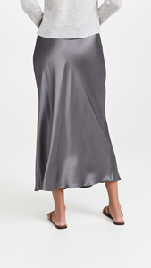 <span class=keywords><strong>Jupe</strong></span> <span class=keywords><strong>longue</strong></span> <span class=keywords><strong>en</strong></span> Satin Simple pour femme, vêtement décontracté de couleur unie, personnalisé - Product Image 4