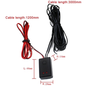 <span class=keywords><strong>12</strong></span> / 24V araç kamyon Mini <span class=keywords><strong>LED</strong></span> gündüz flaş Strobe denetleyici kutusu flaşör modülü on yanıp sönen modları ile 2 yolları - Product Image 6