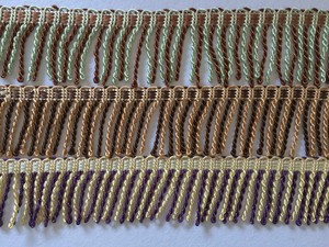 Frange <span class=keywords><strong>d</strong></span>écorative en bouillon 100 % polyester vert menthe et <span class=keywords><strong>or</strong></span>, taille personnalisée, pour rideaux et vêtements textiles <span class=keywords><strong>de</strong></span> maison – Vente en gros - Product Image 3