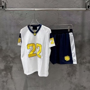 Pantalones Cortos Deportivos Three Peat Sun Logo Mesh Basketball Eric EE, Transpirables, de Lujo, con Cordón Ajustable - Product Image 3