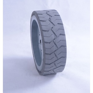 Roue pour nacelle élévatrice Haulotte 12.5x4.25 avec jante en mousse pour équipement de construction - Product Image 2