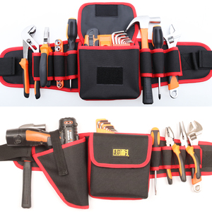 <span class=keywords><strong>Ceinture</strong></span> porte-<span class=keywords><strong>outils</strong></span> personnalisée imperméable pour électricien, pochette de rangement réglable pour hommes, grande capacité, doublure Oxford - Product Image 6