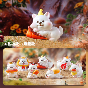 ฟิกเกอร์ Yu Mo Craft Higoki แบบกล่องสุ่ม ของสะสมเรซิ่นตั้งโต๊ะ ตุ๊กตา 6 แบบพื้นฐาน 1 แบบลับ ของเล่นสัตว์น่ารัก ของขวัญ - Product Image 1