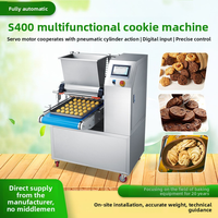 Machine manuelle industrielle automatique de fabrication de biscuits aux pépites de chocolat pour petites entreprises