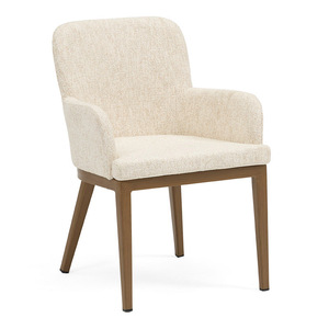 Ghế ăn ngoài trời hiện đại bọc vải, đặt làm riêng cho quán cà phê (M7508) - Product Image 1