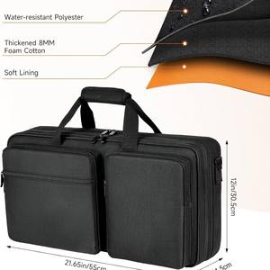 Sac de rangement portable pour DJ, étui de transport pour Pioneer DJ DDJ-FLX4/DDJ-REV1, pour <span class=keywords><strong>Numark</strong></span> Mixtrack Platinum FX etc. Contrôleurs DJ - Product Image 4