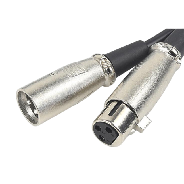 Balanced XLR Male to Female Audio Cable for Mixer Amplifier & Microphone Extension High Quality Video & Audio Cable