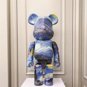 70cm Violent Bear 1000% Bearbrick Figurines Résine et ABS Modèle Interactif Décoratif Jouets pour Décoration Intérieure Collection - Product Image 4