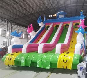 <span class=keywords><strong>2022</strong></span> más popular inflables tobogán de la piscina inflable tobogán de agua con diseño personalizado - Product Image 1