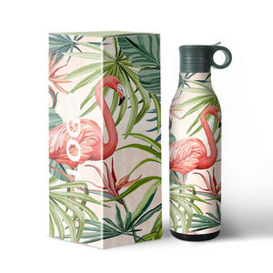 ขวดน้ำสแตนเลสหุ้มฉนวนสองชั้น14 oz สำหรับใช้ในโรงยิม - Product Image 1