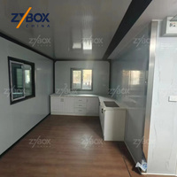 Casa Modular Prefabricada de Lujo ZYBOX de 40 pies, Resistente, con 3 Años de Garantía, Expandible, Tipo Contenedor, para el Mercado de EE. UU., Australia y Canadá