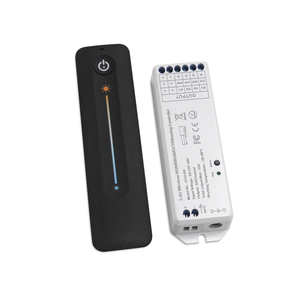 Controlador de luz LED de atenuación inalámbrica RF más nuevo de Venta caliente CCT remoto para luz cálida/corriente de salida de Light-6A fría - Product Image 1