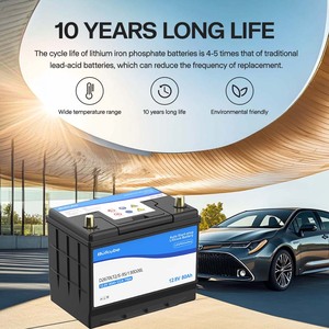 Bullcube <b>12v</b> Start Stop <b>Battery</b> Car 12.8v 80ah for GX-1280-SP Start Stop <b>Battery</b> <b>12v</b> Stop Start <b>Battery</b> Lifepo4 Start Stop Batte - Product Image 4